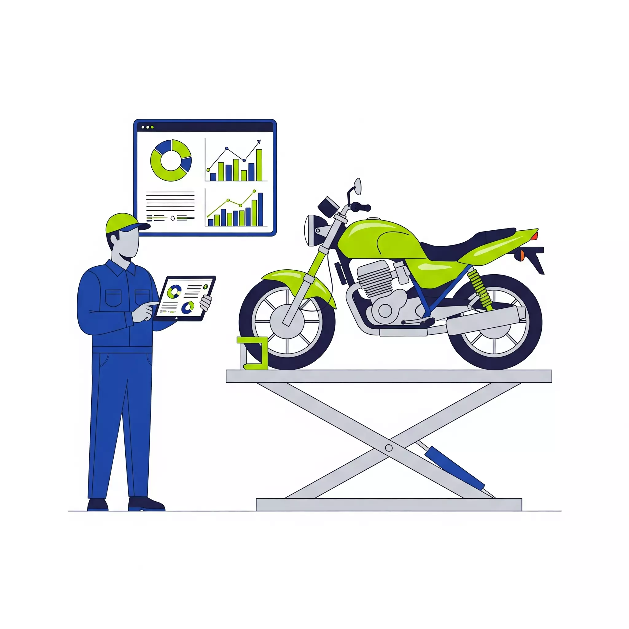 Power Up Your Motorcycle Workshop: How a Custom CRM Revolutionizes Your Management