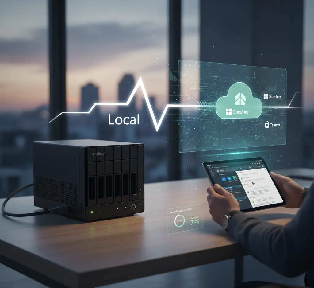 The Battle for Your Files: Synology NAS or the Microsoft Ecosystem (OneDrive, Teams, SharePoint)?