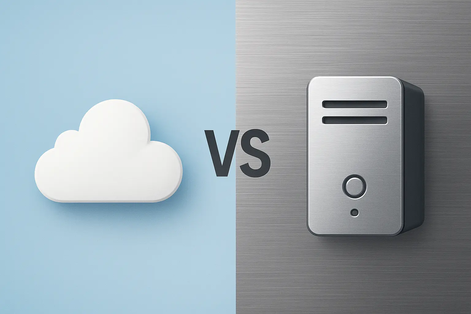 El gran debate: ¿Nube (Cloud) o Autohospedado (Self-Hosted)? Por qué el "metal" vuelve a estar de moda.